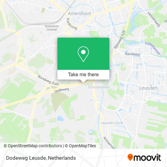 Dodeweg Leusde map