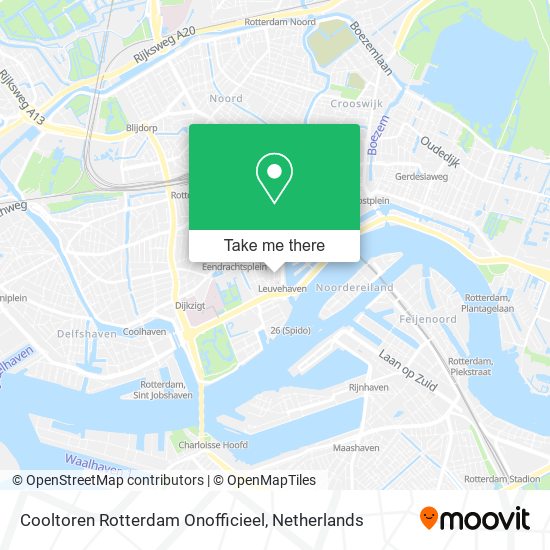 Cooltoren Rotterdam Onofficieel map