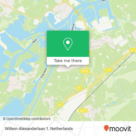 Willem-Alexanderlaan 1 Karte