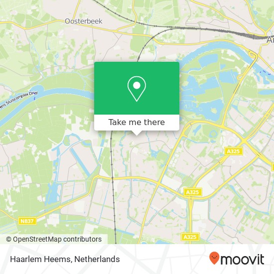 Haarlem Heems map