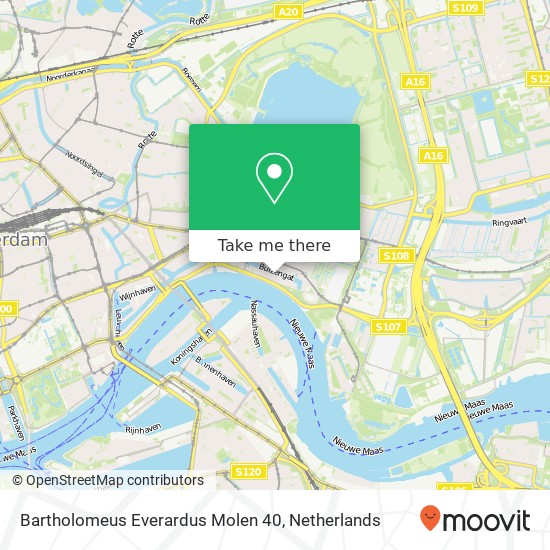 Bartholomeus Everardus Molen 40 map