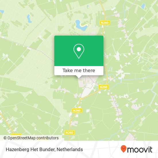 Hazenberg Het Bunder map