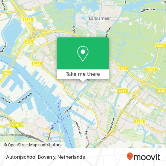 Autorijschool Boven y map