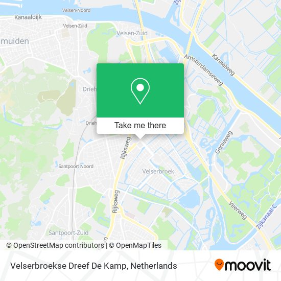 Velserbroekse Dreef De Kamp map
