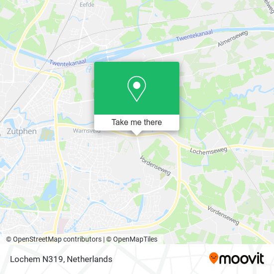 Lochem N319 map