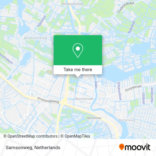 Samsonweg Karte