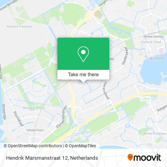Hendrik Marsmanstraat 12 map