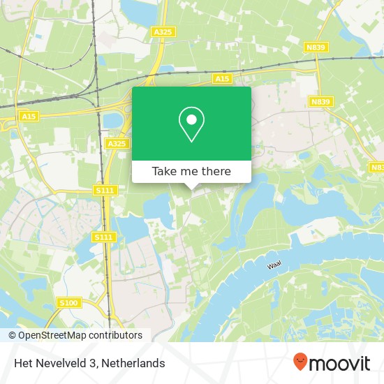 Het Nevelveld 3 Karte