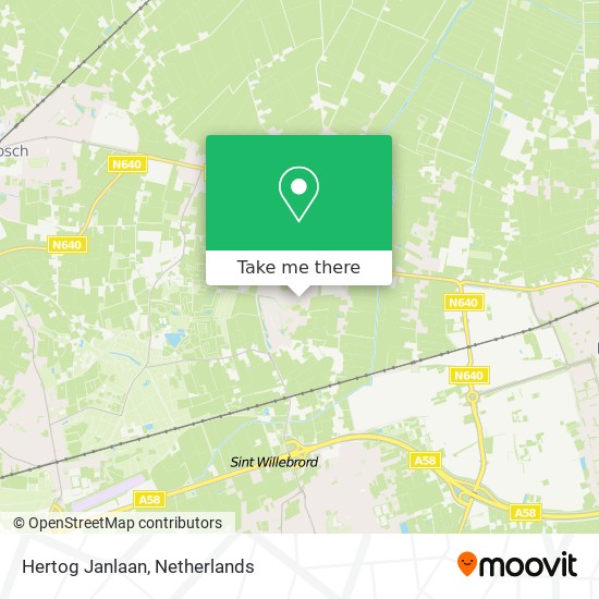 Hertog Janlaan map
