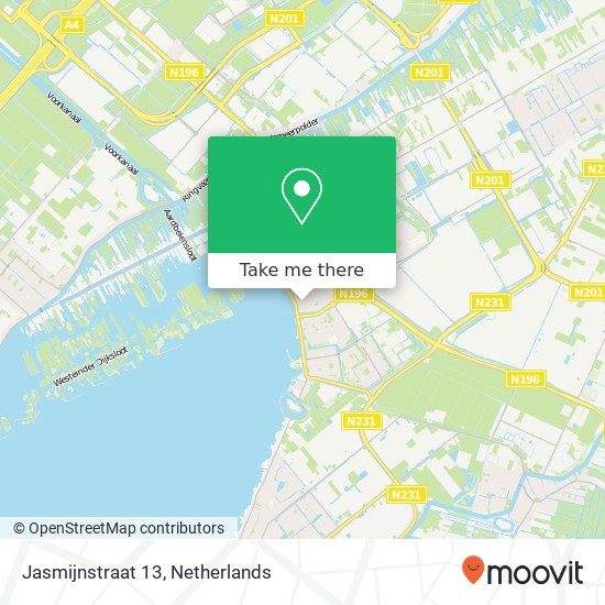 Jasmijnstraat 13 map