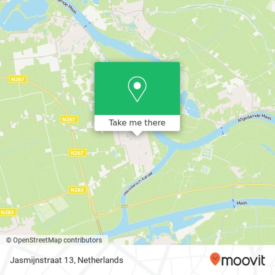 Jasmijnstraat 13 map