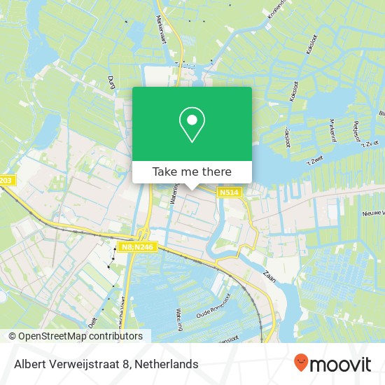 Albert Verweijstraat 8 map