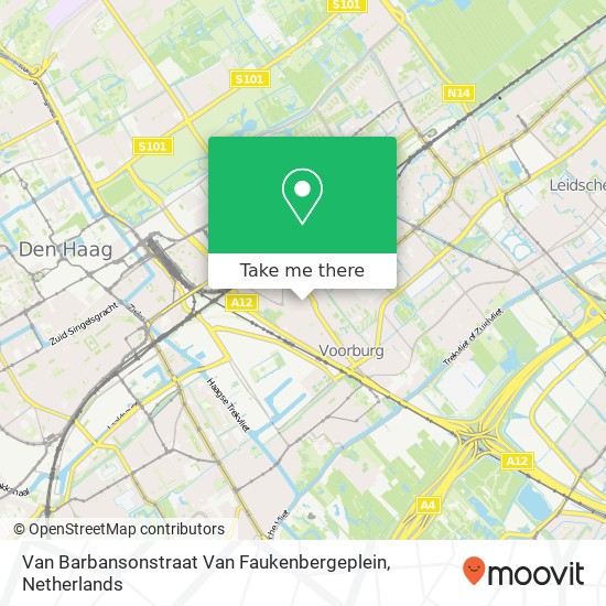 Van Barbansonstraat Van Faukenbergeplein Karte