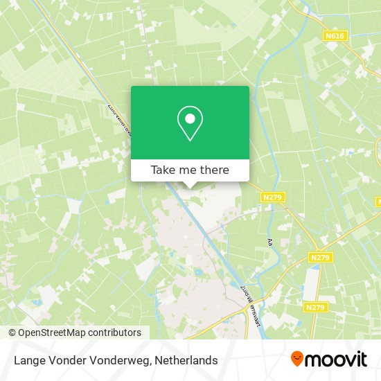 Lange Vonder Vonderweg Karte