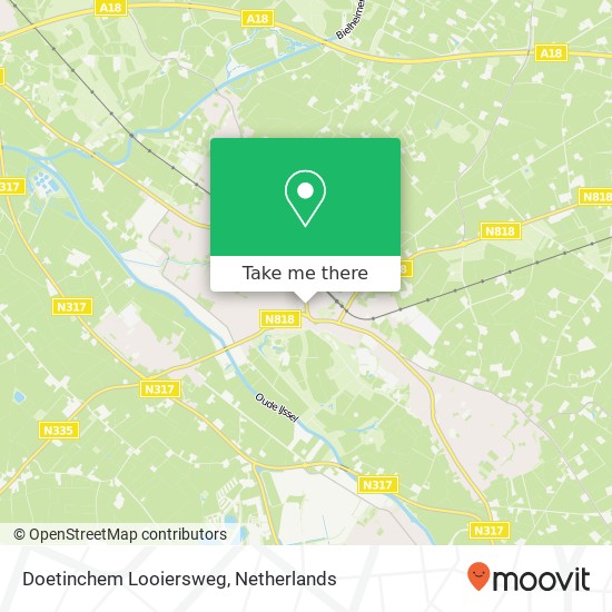 Doetinchem Looiersweg map