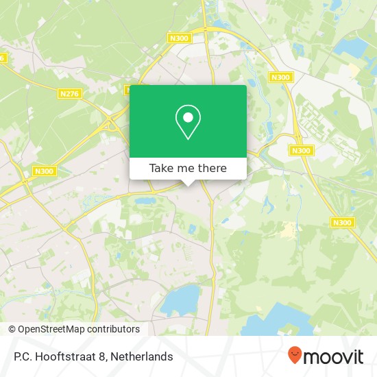 P.C. Hooftstraat 8 map