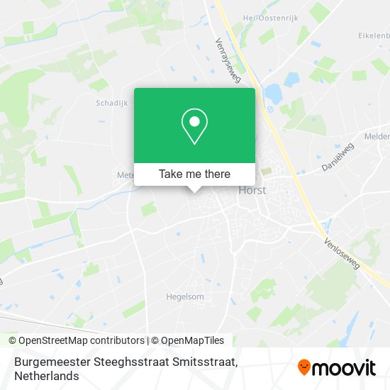 Burgemeester Steeghsstraat Smitsstraat map