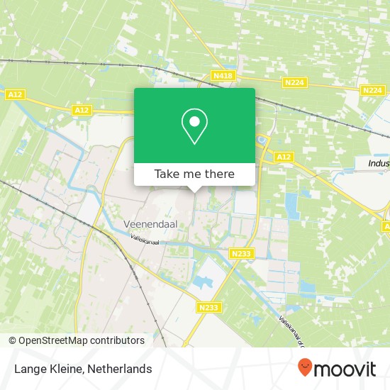 Lange Kleine map