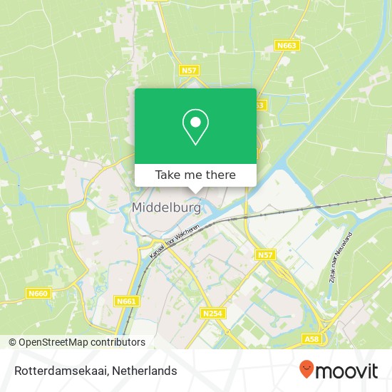 Rotterdamsekaai map