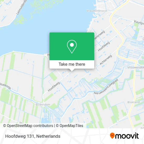 Hoofdweg 131 map