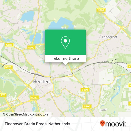 Eindhoven Breda Breda map