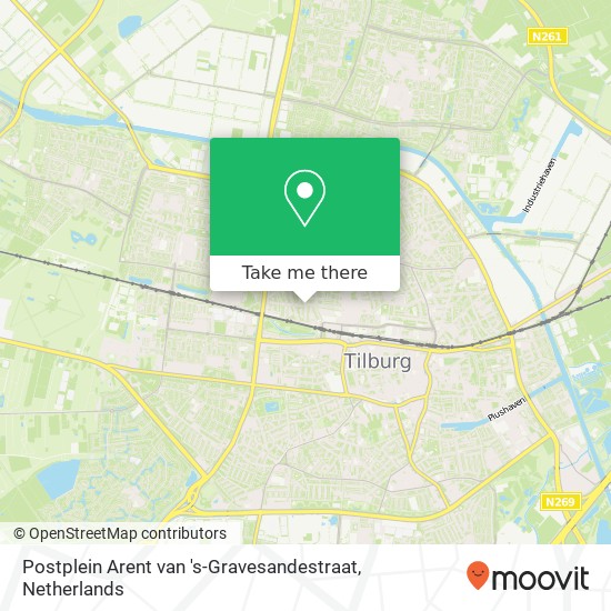 Postplein Arent van 's-Gravesandestraat map