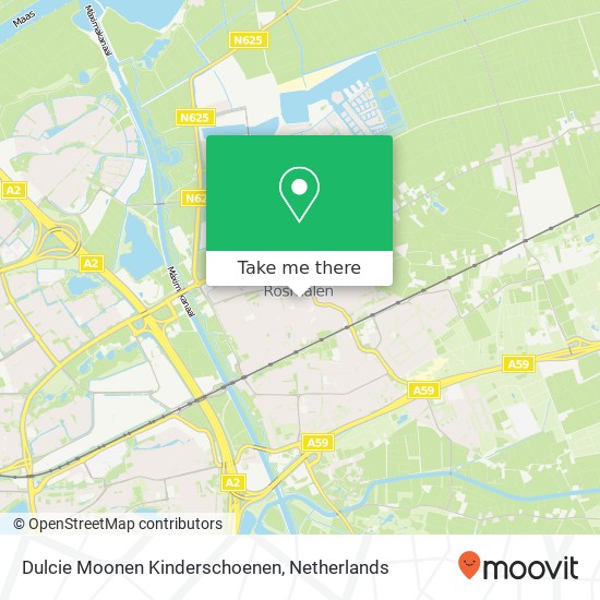 Dulcie Moonen Kinderschoenen map