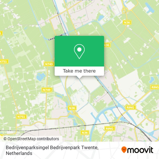 Bedrijvenparksingel Bedrijvenpark Twente Karte