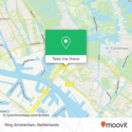 Ring Amsterdam Karte