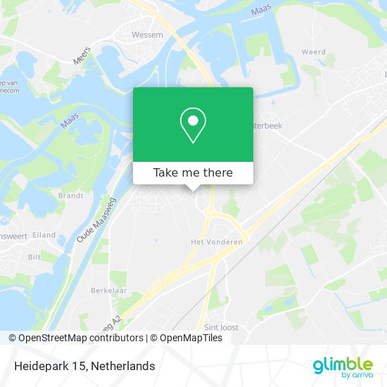 Heidepark 15 map