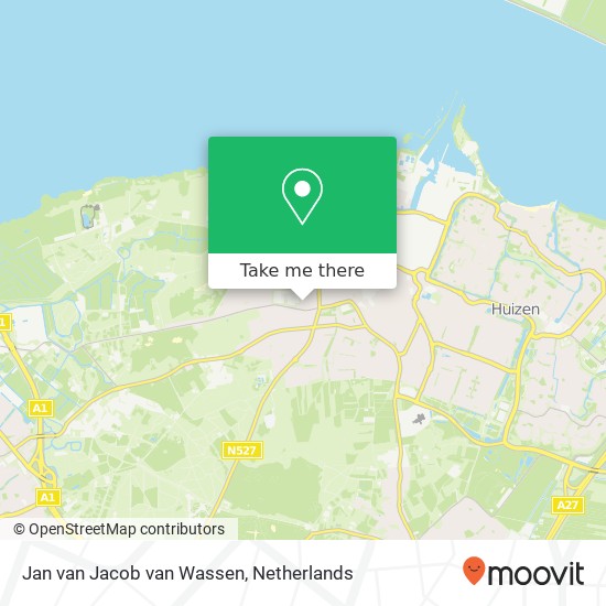 Jan van Jacob van Wassen map