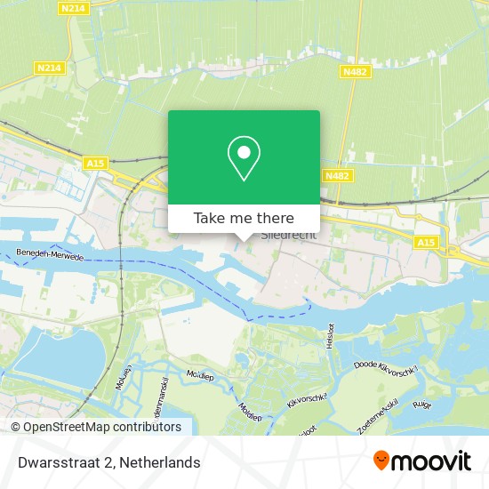 Dwarsstraat 2 map