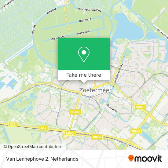 Van Lennephove 2 map