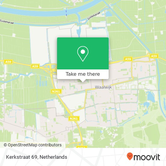 Kerkstraat 69 map