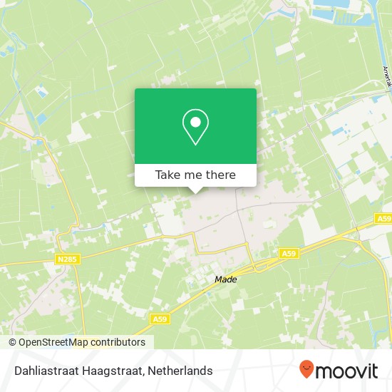 Dahliastraat Haagstraat map