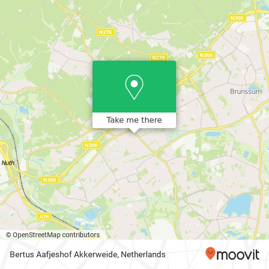 Bertus Aafjeshof Akkerweide map