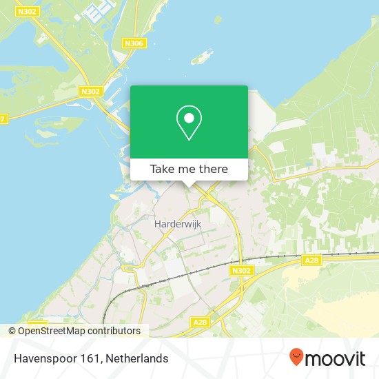 Havenspoor 161 map