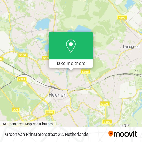 Groen van Prinstererstraat 22 map