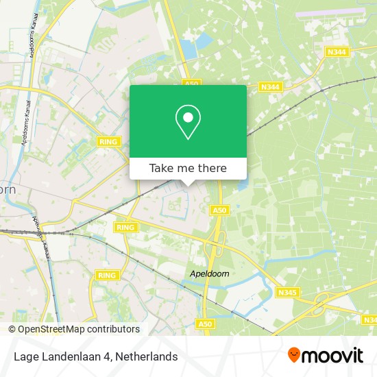 Lage Landenlaan 4 map