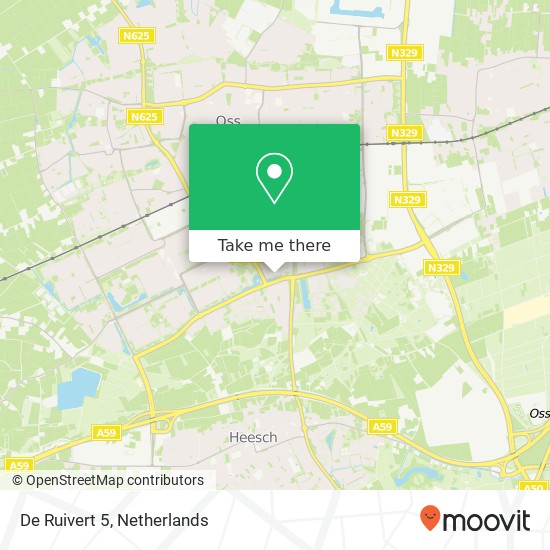 De Ruivert 5 map