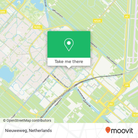 Nieuweweg map