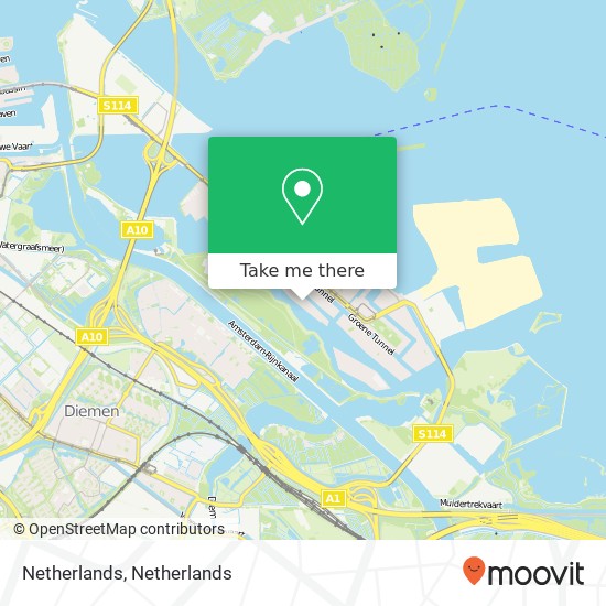 Netherlands Karte