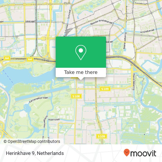 Herinkhave 9 map