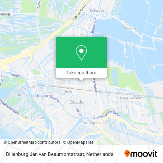 Dillenburg Jan van Beaumontstraat map