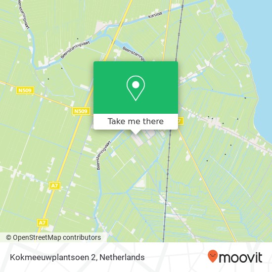 Kokmeeuwplantsoen 2 map