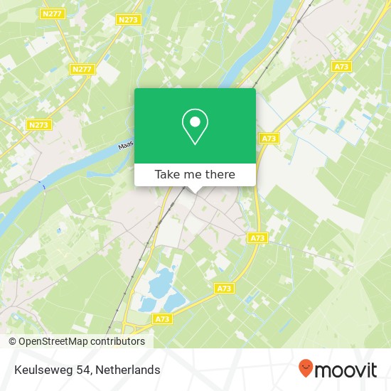 Keulseweg 54 map