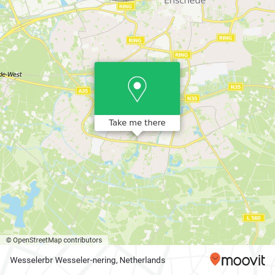 Wesselerbr Wesseler-nering map