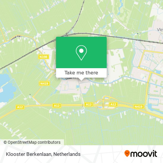 Klooster Berkenlaan map