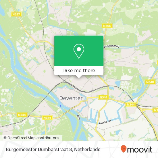 Burgemeester Dumbarstraat 8 map