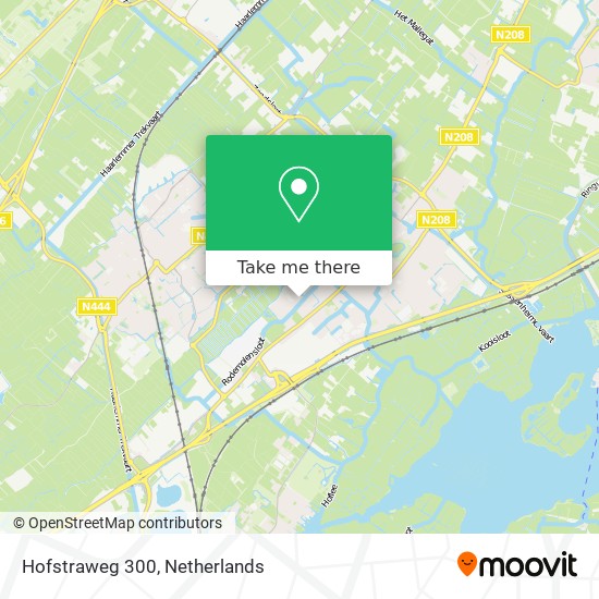 Hofstraweg 300 map